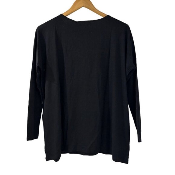 Hatch Black Long Sleeve Tee Women's Size 0 NWT - Picture 8 of 8